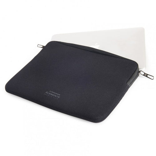 CUSTODIA NEOPRENE FOLDER SECOND SKIN ELEMENTS  MacBook Pro 13" NERO  CARBONIO - Nuovo