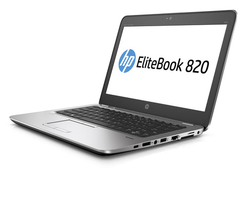 Hp EliteBook 820 G3 12.5" i5 6th Gen. 2.3GHz RAM 8Gb SSD 128Gb Argento | Windows 11 - Ricondizionato