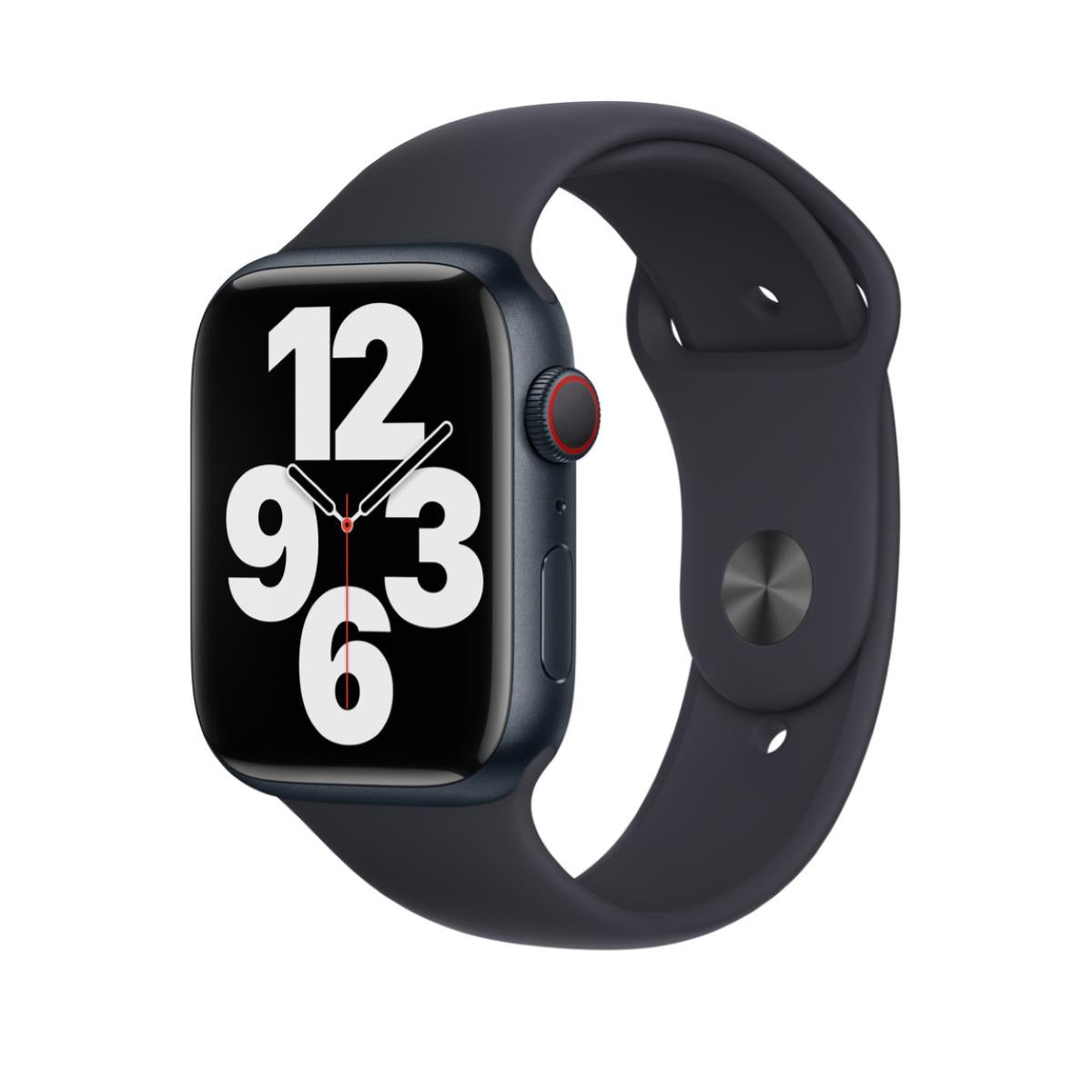 Apple Watch Series 7 41mm | GPS | Cassa in Alluminio Nero | Cinturino Nero - Ricondizionato