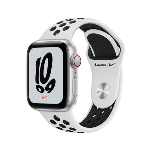 Apple Watch SE Nike+ | 40mm | GPS+Cellular | Cassa in Alluminio | Argento - Ricondizionato