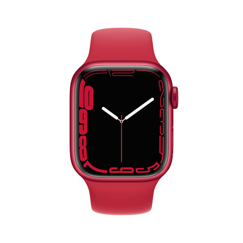 Apple Watch Series 7 41mm | GPS | Cassa in Alluminio Rosso | Cinturino Nero Loop - Ricondizionato