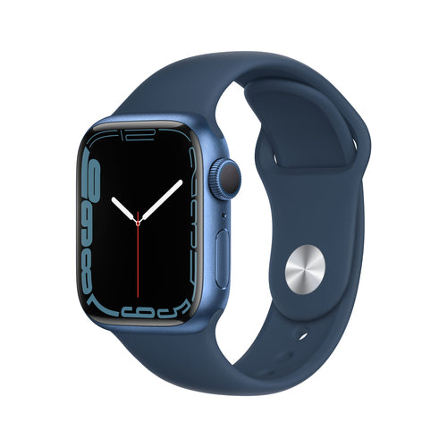 Apple Watch Series 7 41mm | GPS | Cassa in Alluminio Nero | Cinturino Nero - Ricondizionato